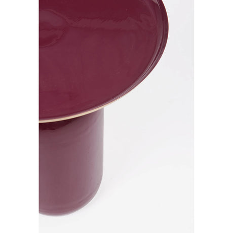 Beistelltisch 40.5x40.5 Nalima Burgundy - ZEN ZONE Furniture