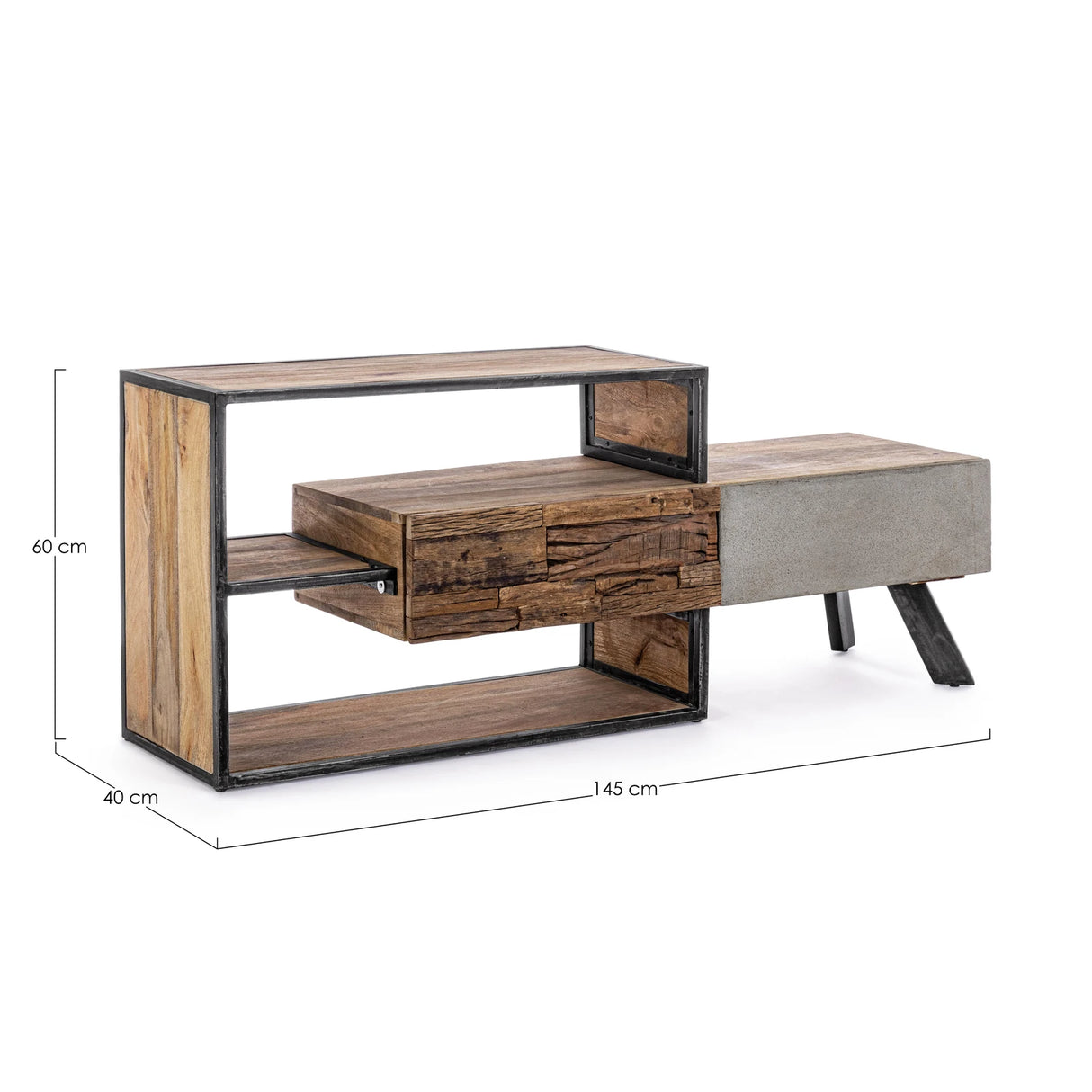 TV Sideboard Manchester mit 2 Türen - ZEN ZONE Furniture