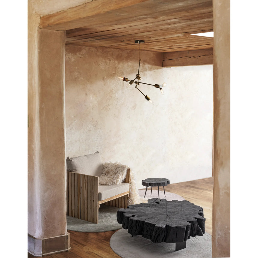 Beistelltisch Schwarz 90x90 Keval - ZEN ZONE Furniture
