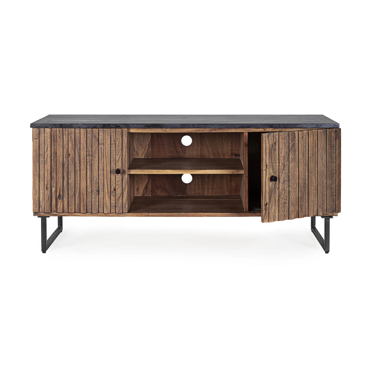 TV Sideboard Norfolk mit 2 Türen 130x60 - ZEN ZONE Furniture