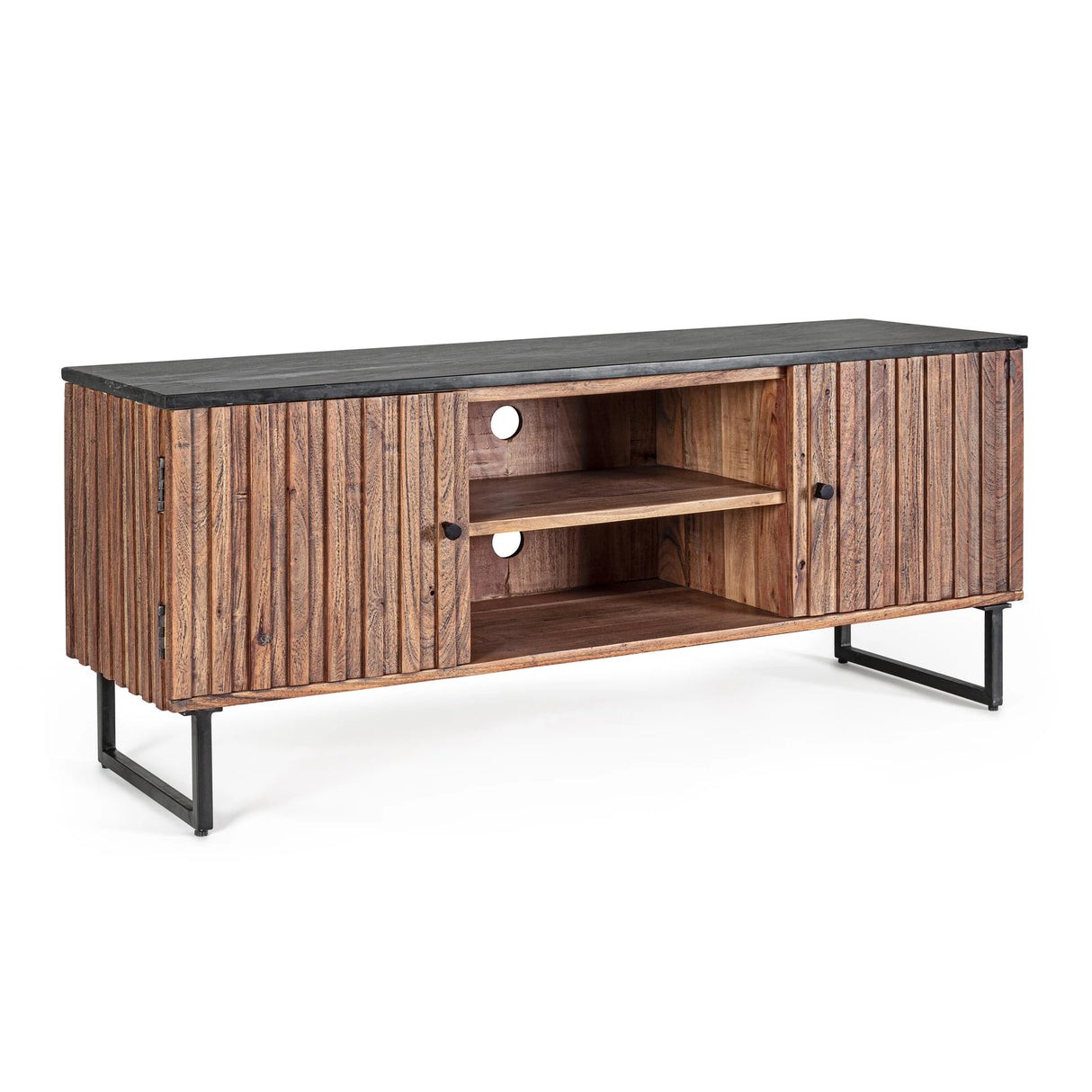 TV Sideboard Norfolk mit 2 Türen 130x60 - ZEN ZONE Furniture