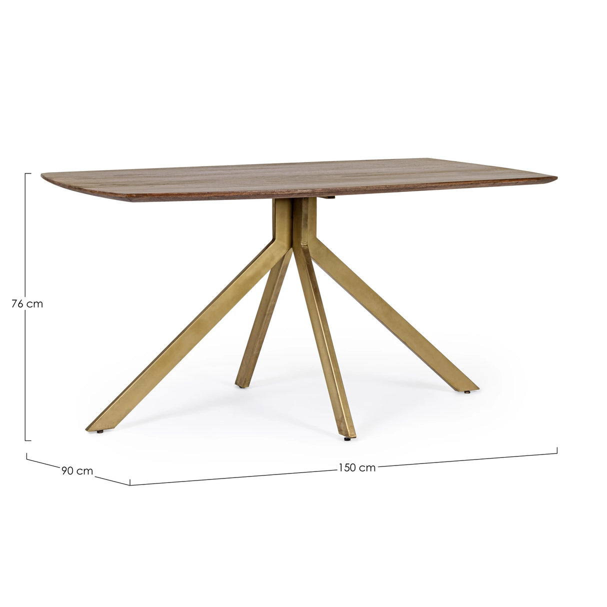 Esstisch 150x90cm Sherman - ZEN ZONE Furniture