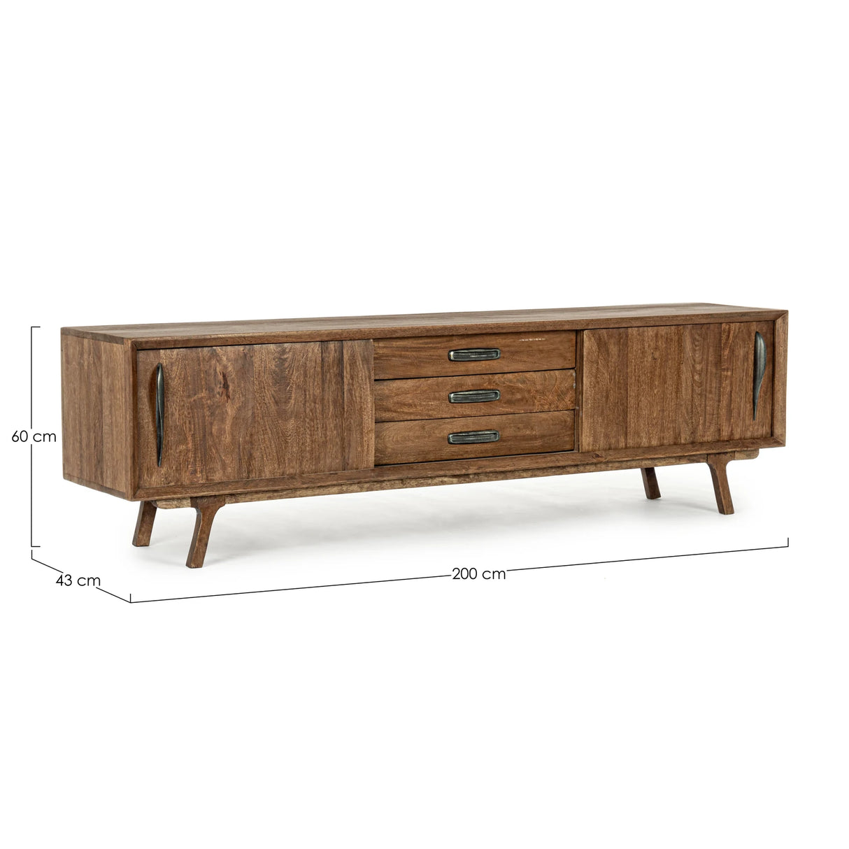 TV Sideboard mit 2 Türen und 3 Schubladen Sherman - ZEN ZONE Furniture