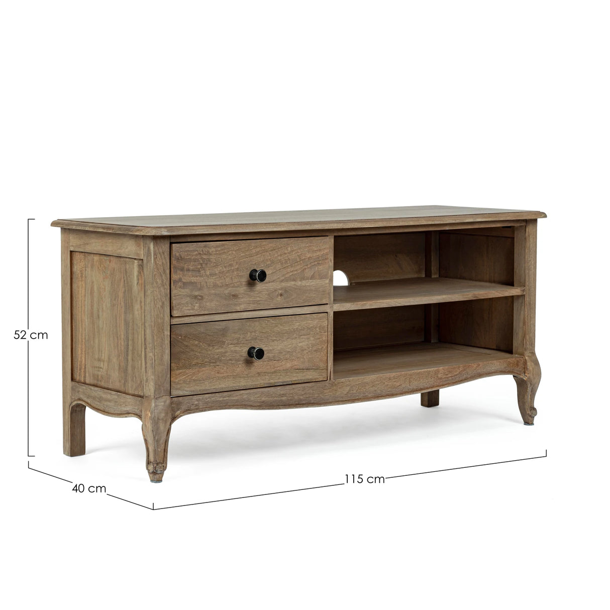 TV Sideboard mit 2 Schubladen Domitille - ZEN ZONE Furniture
