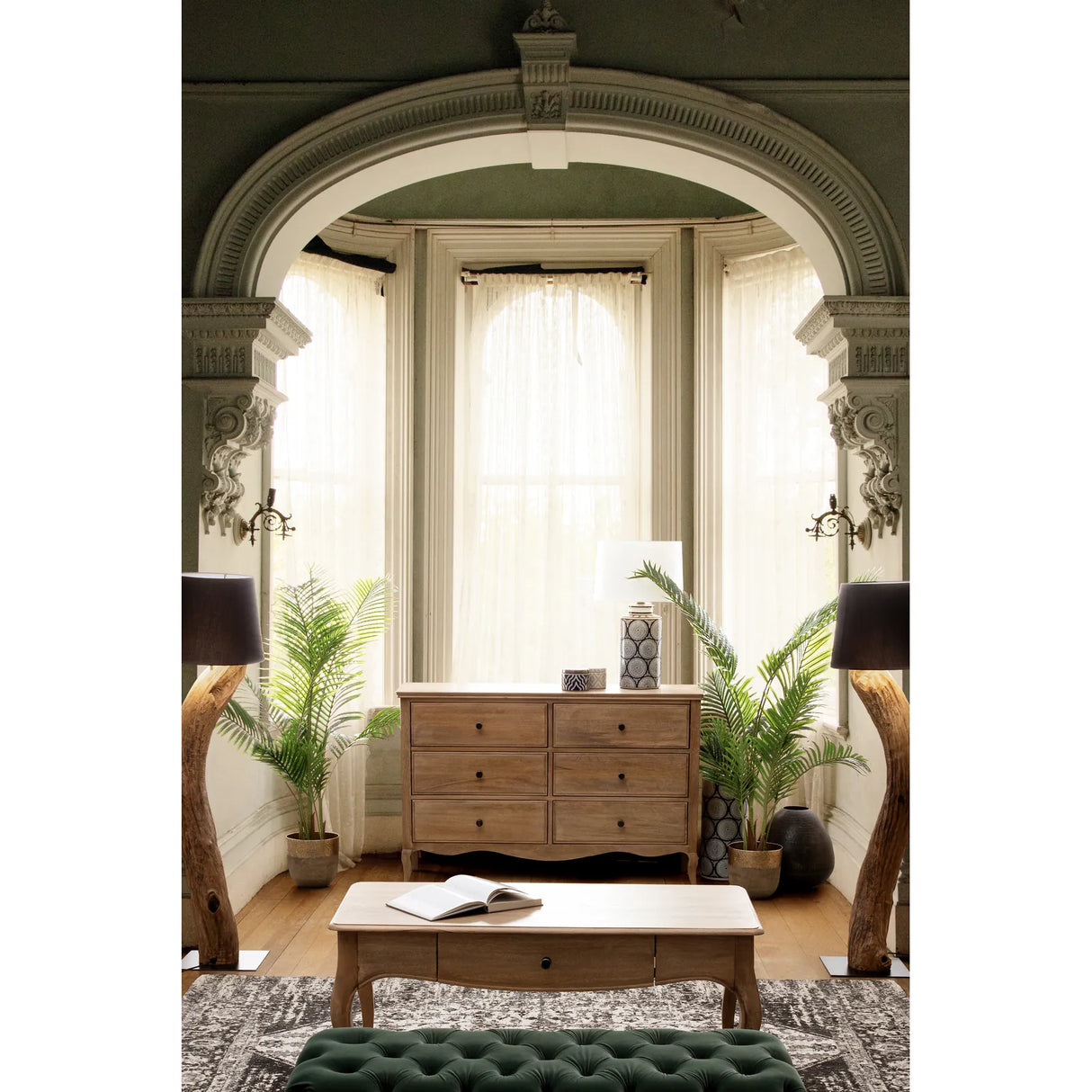 Kommode mit 6 Schubladen Domitille - ZEN ZONE Furniture