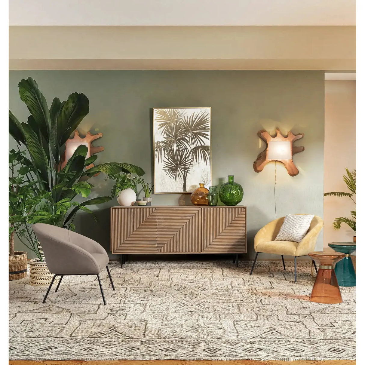 Darsey Sideboard mit 3 Türen - ZEN ZONE Furniture