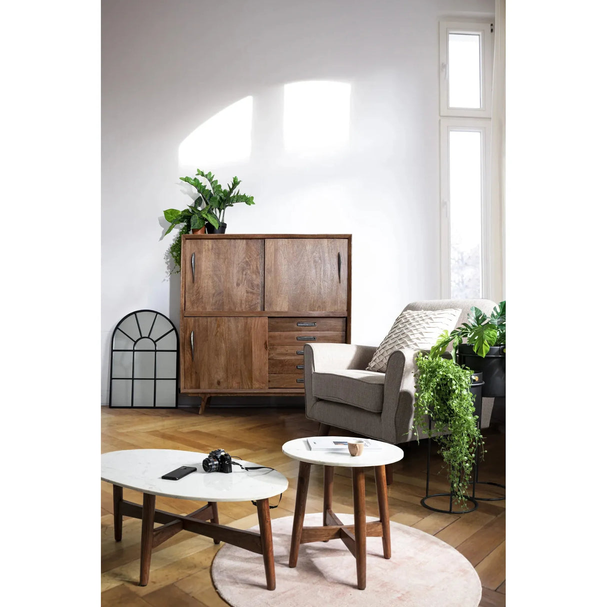 Albany Couchtisch 52 x 52 cm - ZEN ZONE Furniture