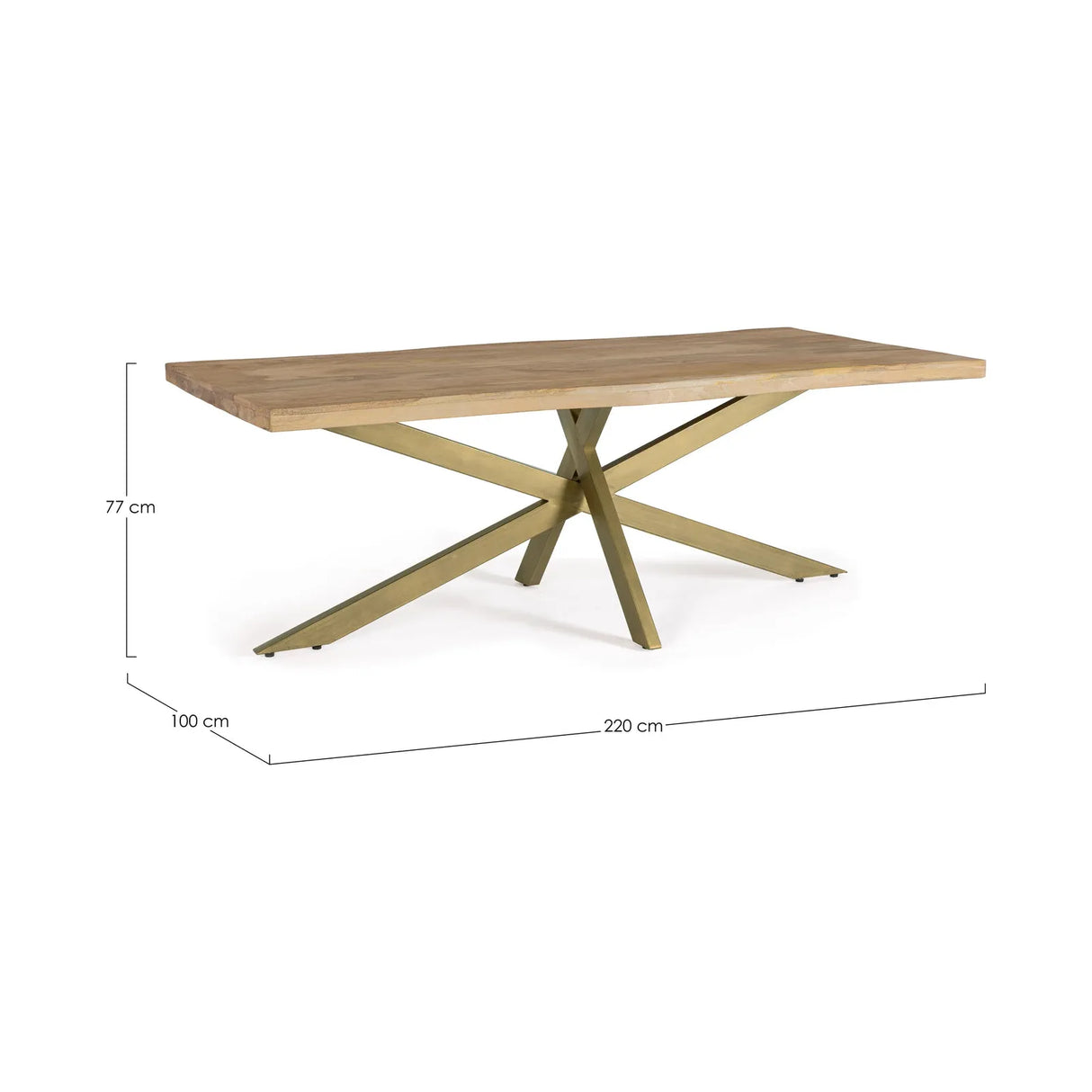 Jaidev Tisch 220x100 cm - ZEN ZONE Furniture