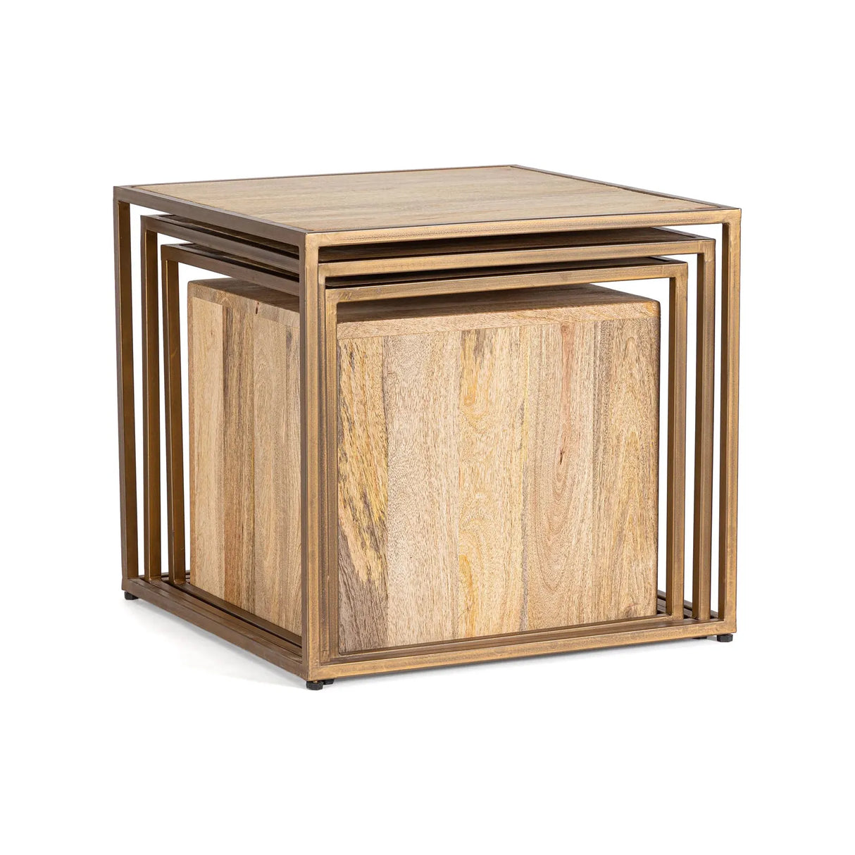 Jaidev Couchtisch 4er Set - ZEN ZONE Furniture