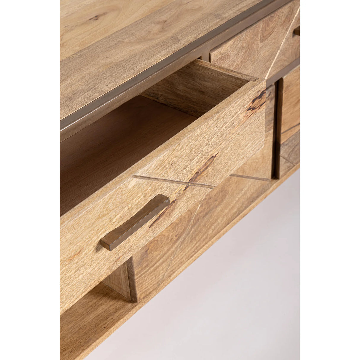 TV Sideboard Jaidev mit 3 Türen und 2 Schubladen - ZEN ZONE Furniture