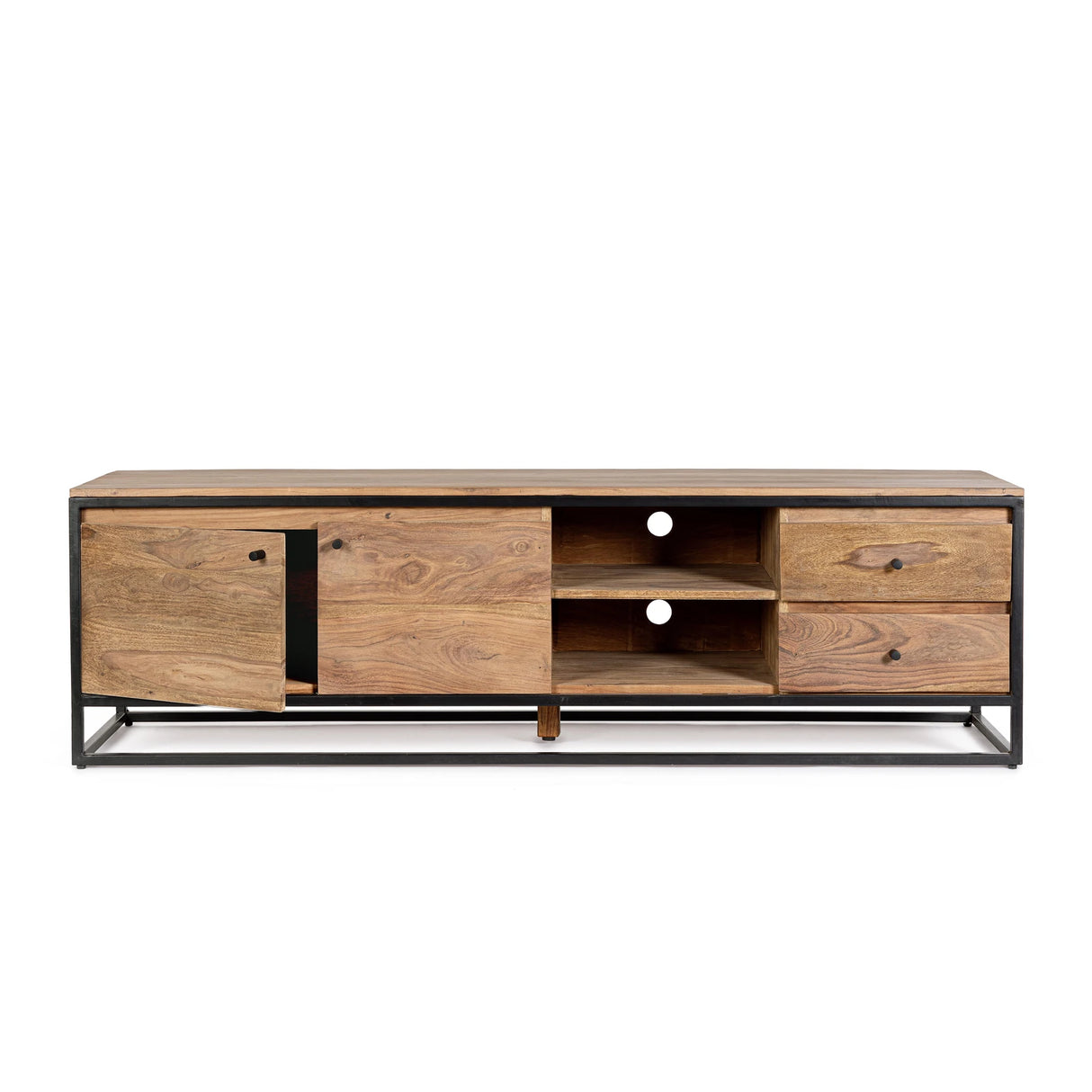 TV Sideboard Nartan mit 2 Türen und 2 Schubladen - ZEN ZONE Furniture