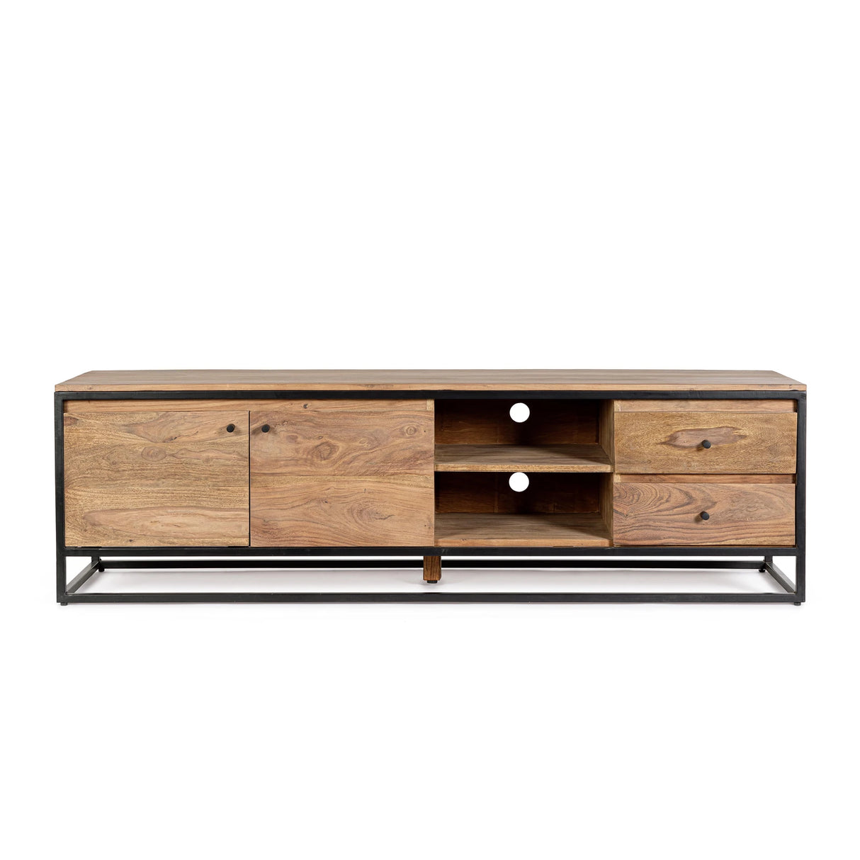 TV Sideboard Nartan mit 2 Türen und 2 Schubladen - ZEN ZONE Furniture