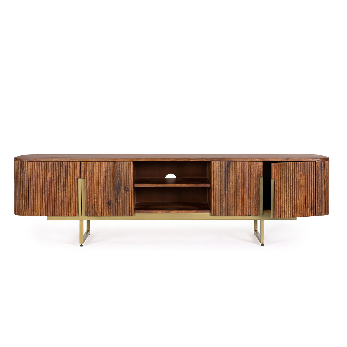 TV Sideboard Vilas mit 4 Türen und 1 Brett - ZEN ZONE Furniture