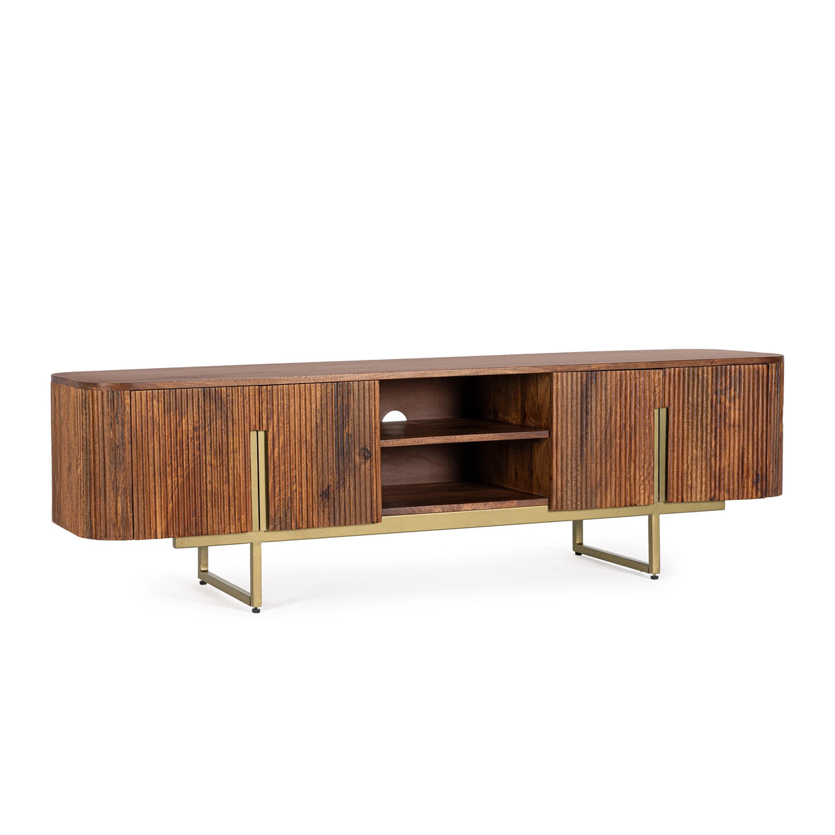 TV Sideboard Vilas mit 4 Türen und 1 Brett - ZEN ZONE Furniture