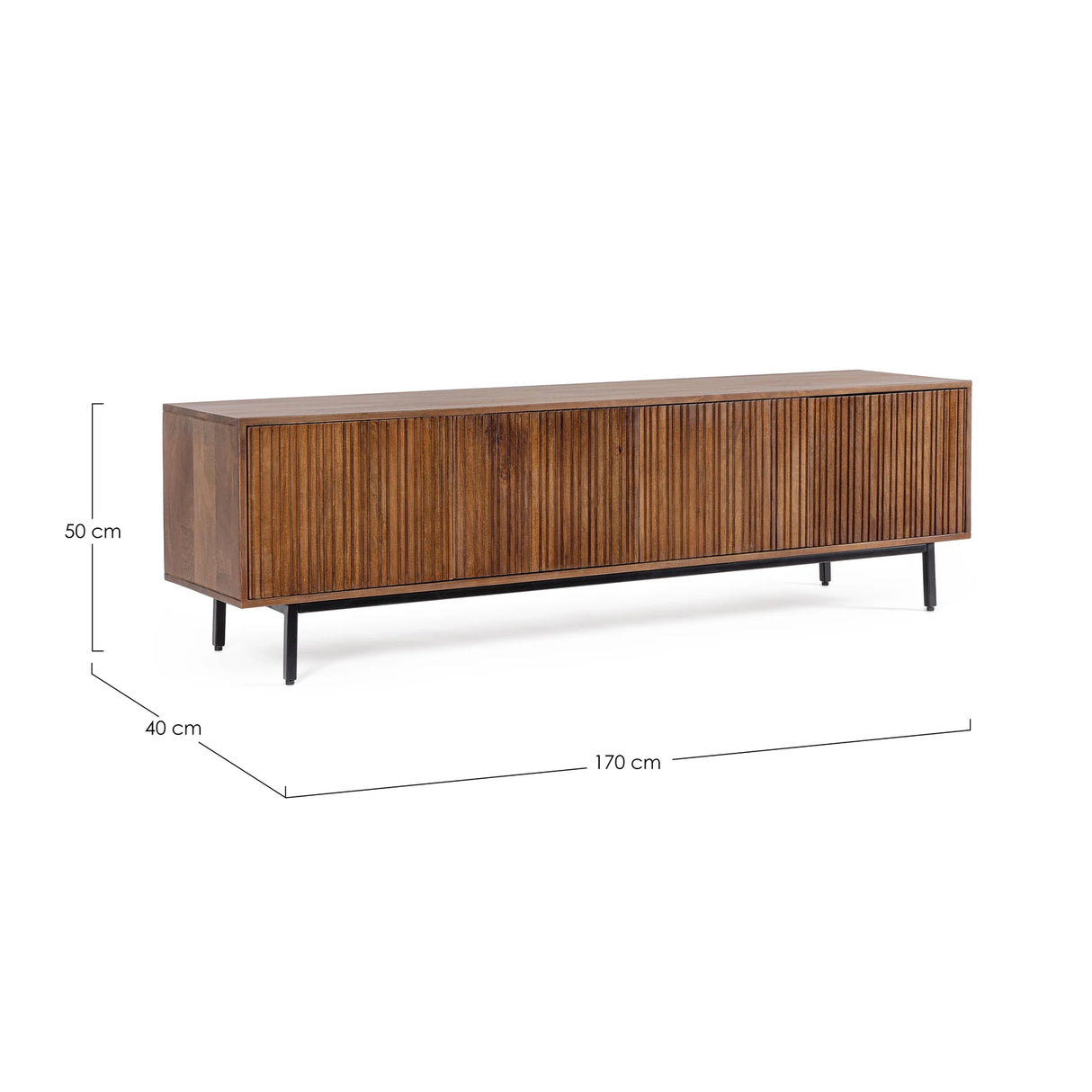 TV Sideboard mit 4 Türen Tadita - ZEN ZONE Furniture