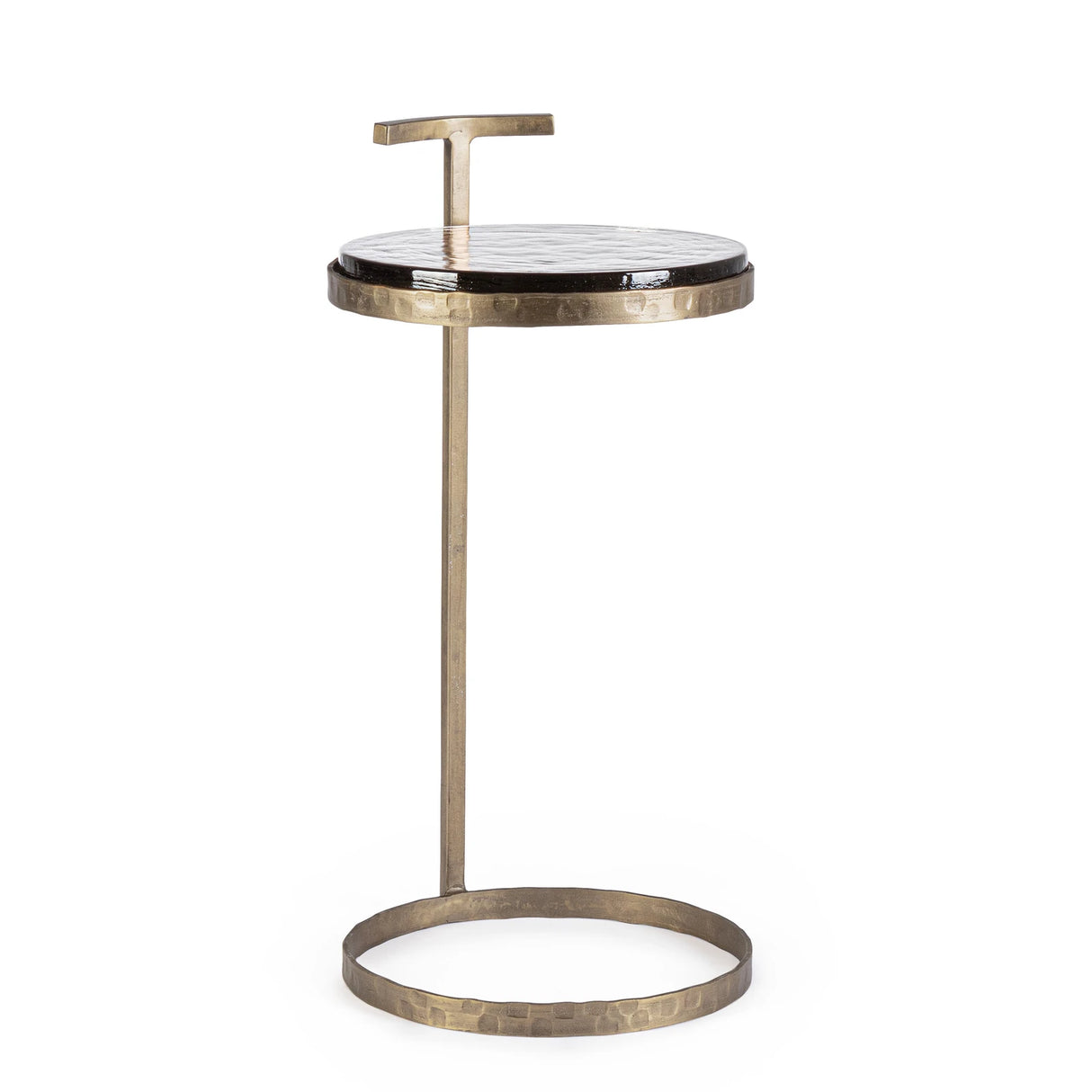 Couchtisch Zayla Rund Messing Höhe 64cm - ZEN ZONE Furniture