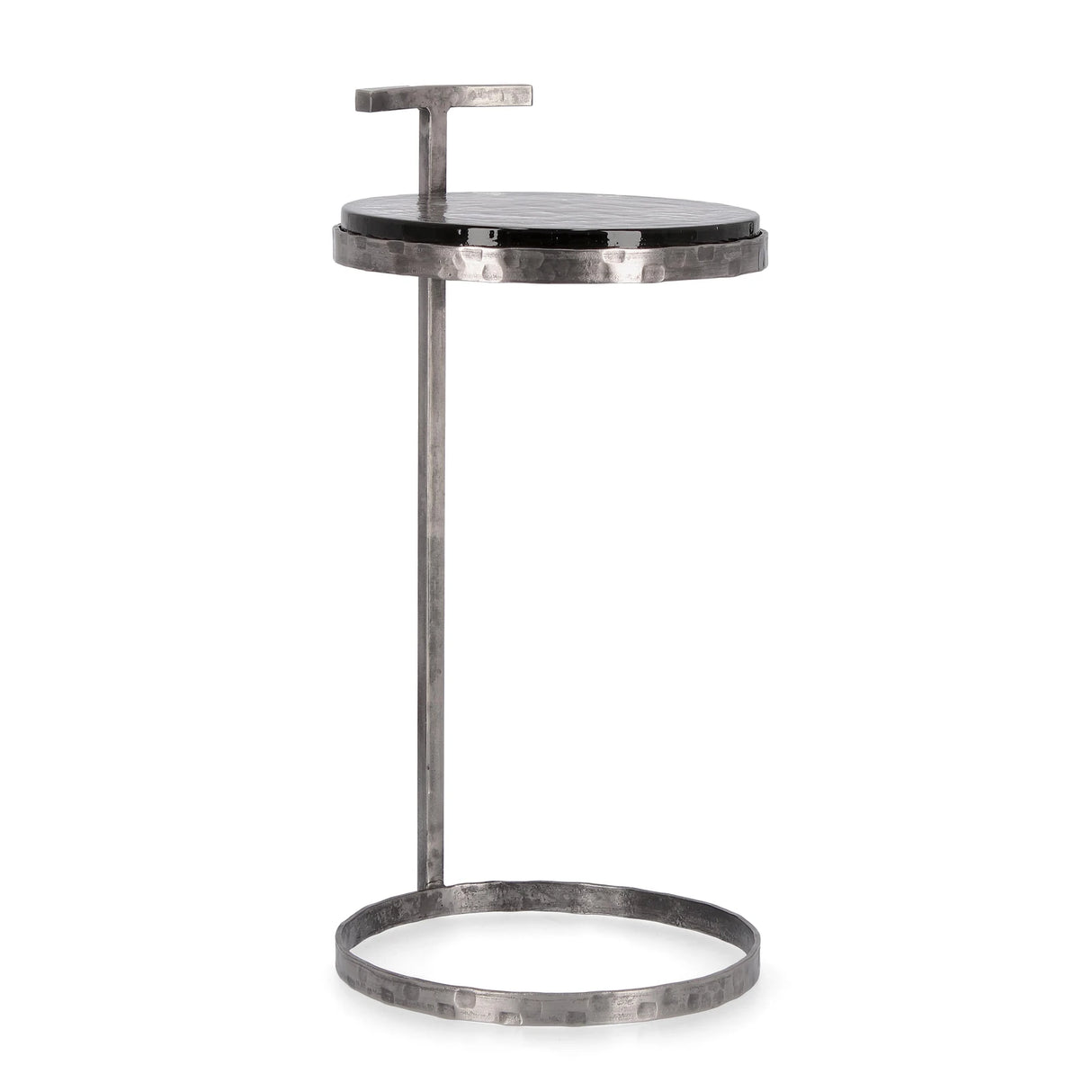 Couchtisch Zayla Rund Nickel Höhe 64cm - ZEN ZONE Furniture