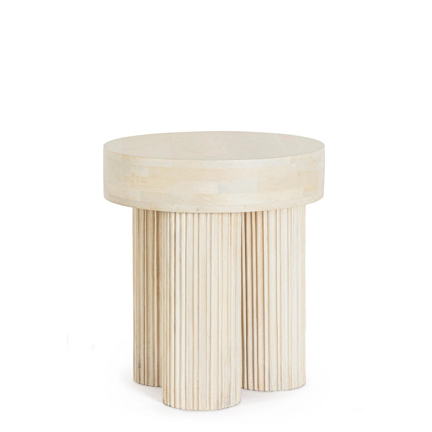 Beistelltisch Dacca Naturfarbe 45x45 - ZEN ZONE Furniture