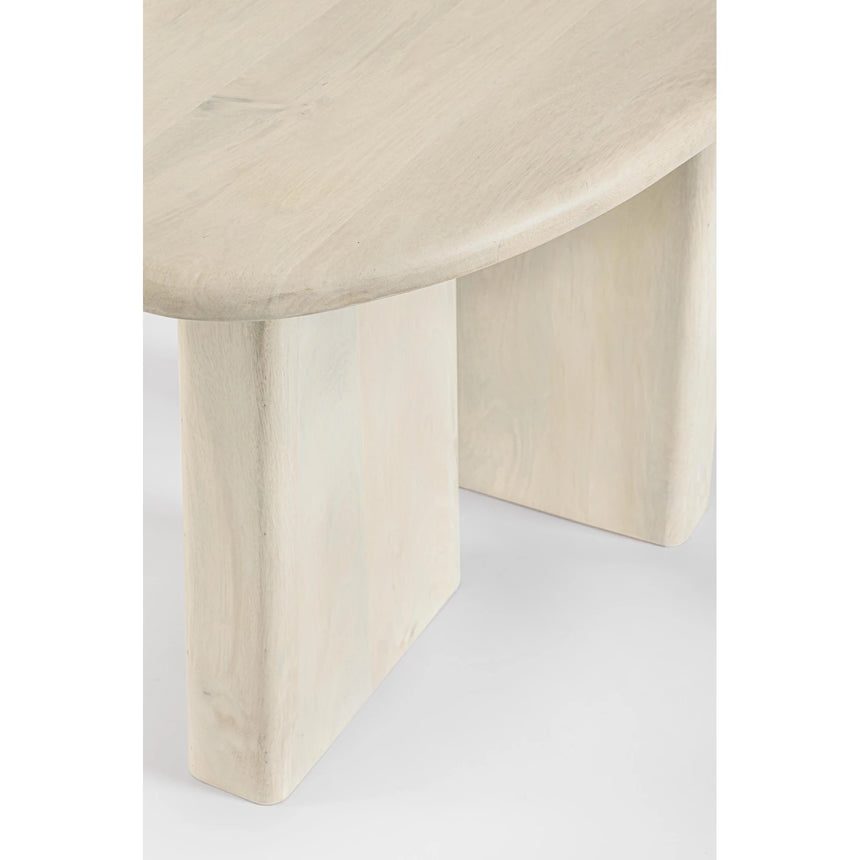 Beistelltisch Zacatecas Naturfarbe 60x45 - ZEN ZONE Furniture