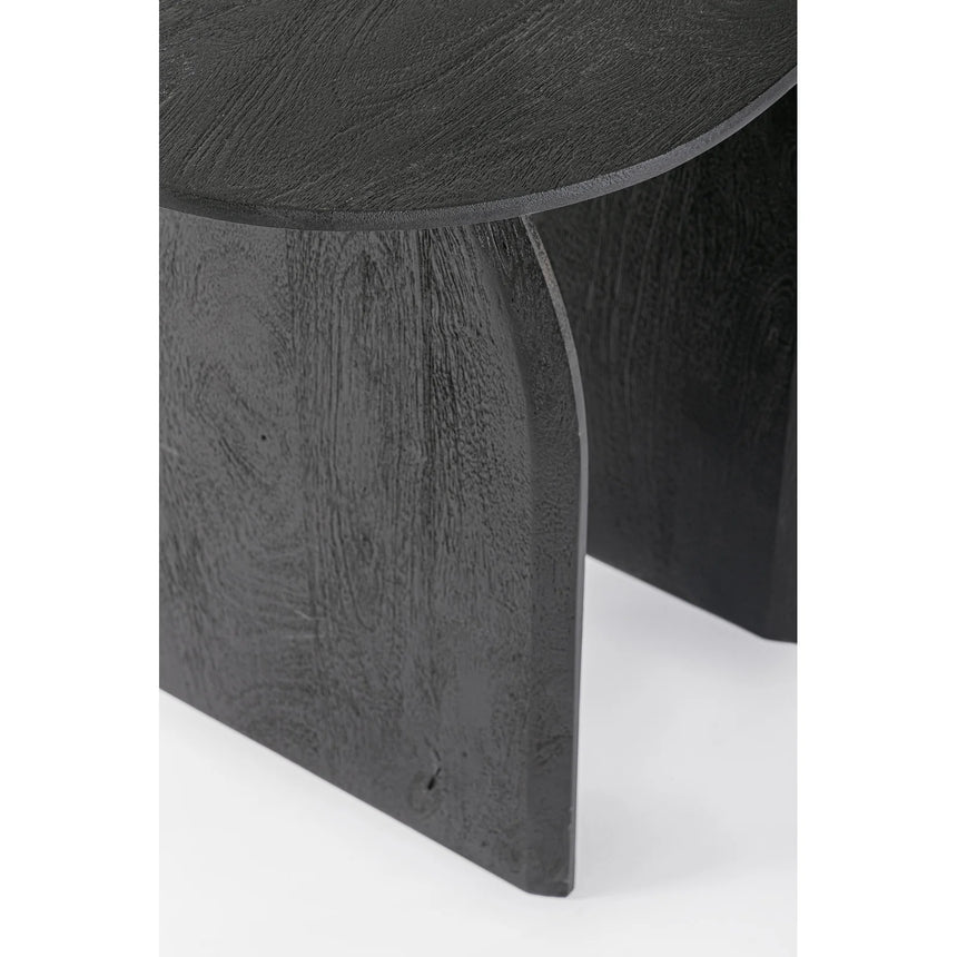 Beistelltisch Monterrey Schwarz 60x45 - ZEN ZONE Furniture