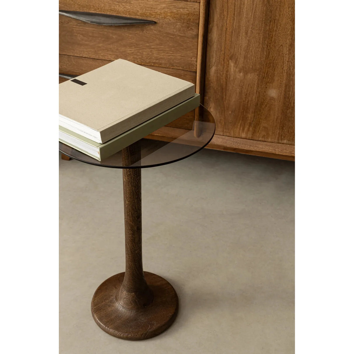 Aberdeen Couchtisch braun 35x35cm - ZEN ZONE Furniture