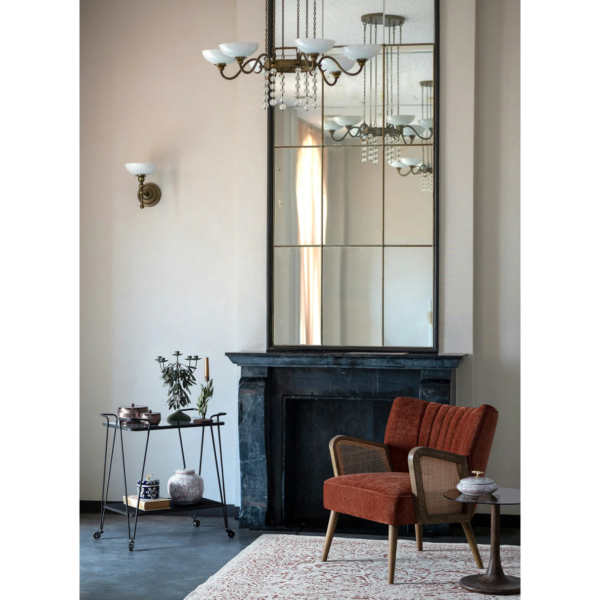 Couchtisch Braun rund 45x45 Aberdeen - ZEN ZONE Furniture