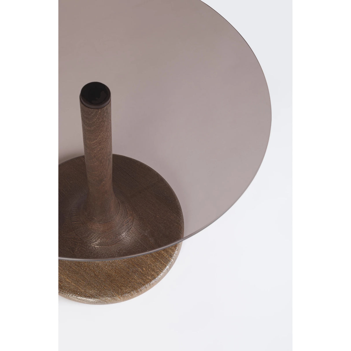 Couchtisch Braun rund 45x45 Aberdeen - ZEN ZONE Furniture