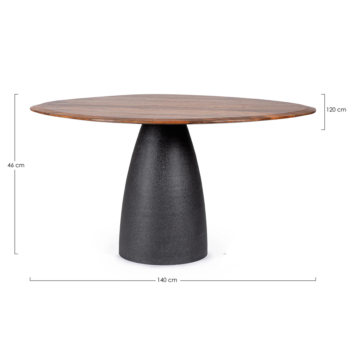 Esstisch Top Natur 140cm Stanley - ZEN ZONE Furniture