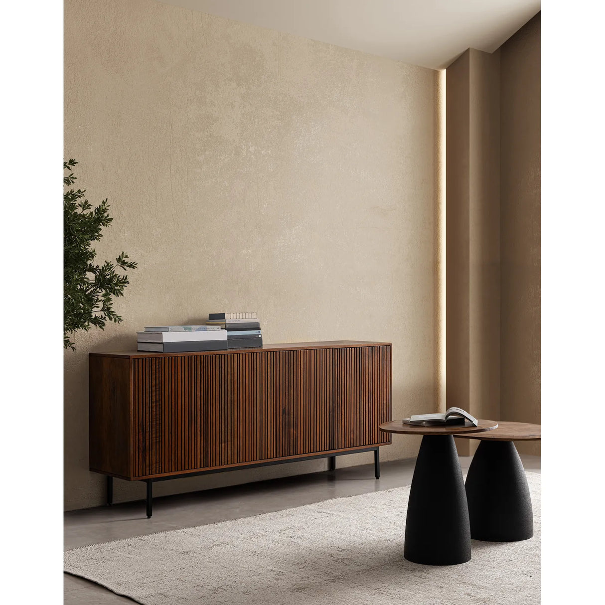 Couchtisch Natur 60x60 Stanley - ZEN ZONE Furniture