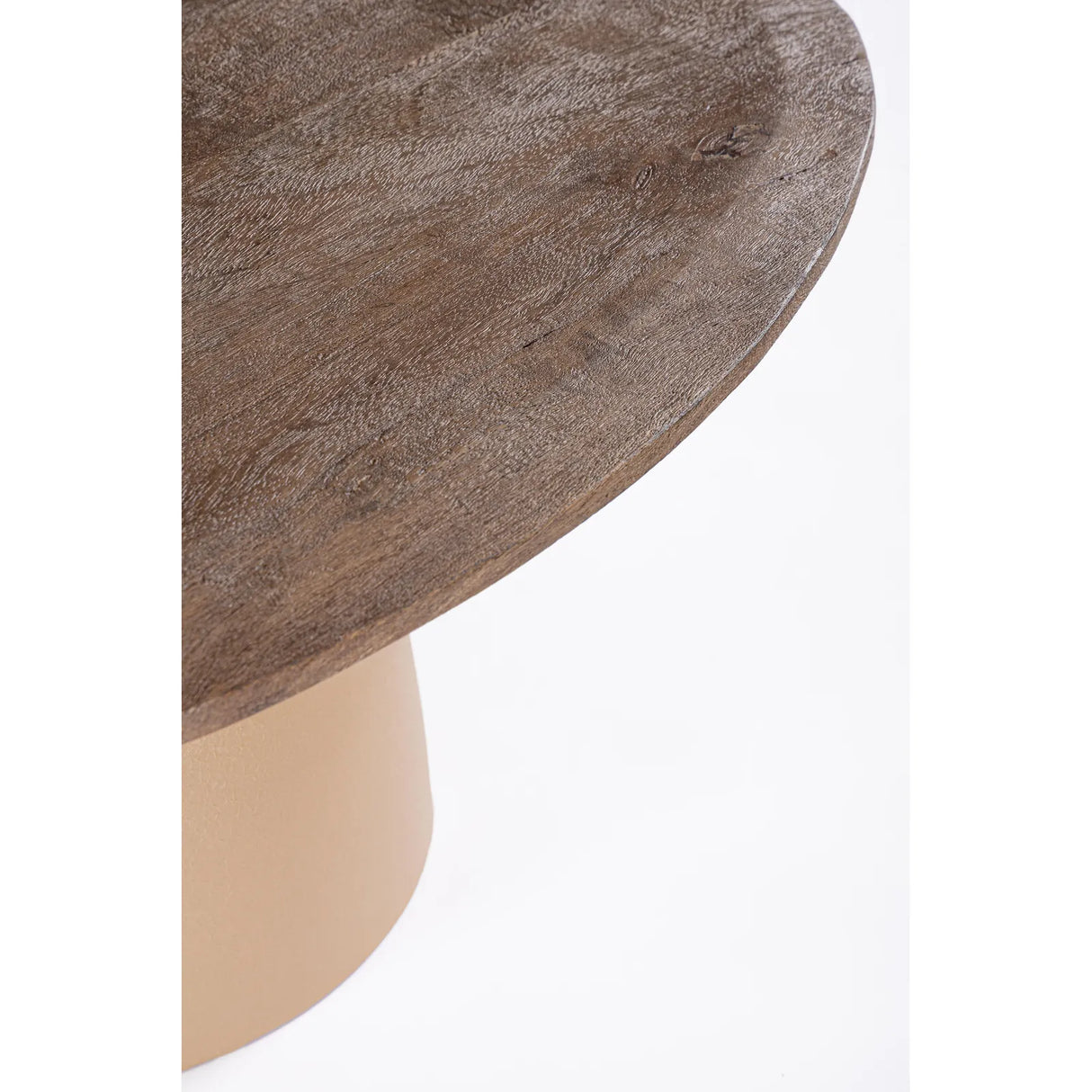 Couchtisch rustik Braun 86x86 Stanley - ZEN ZONE Furniture