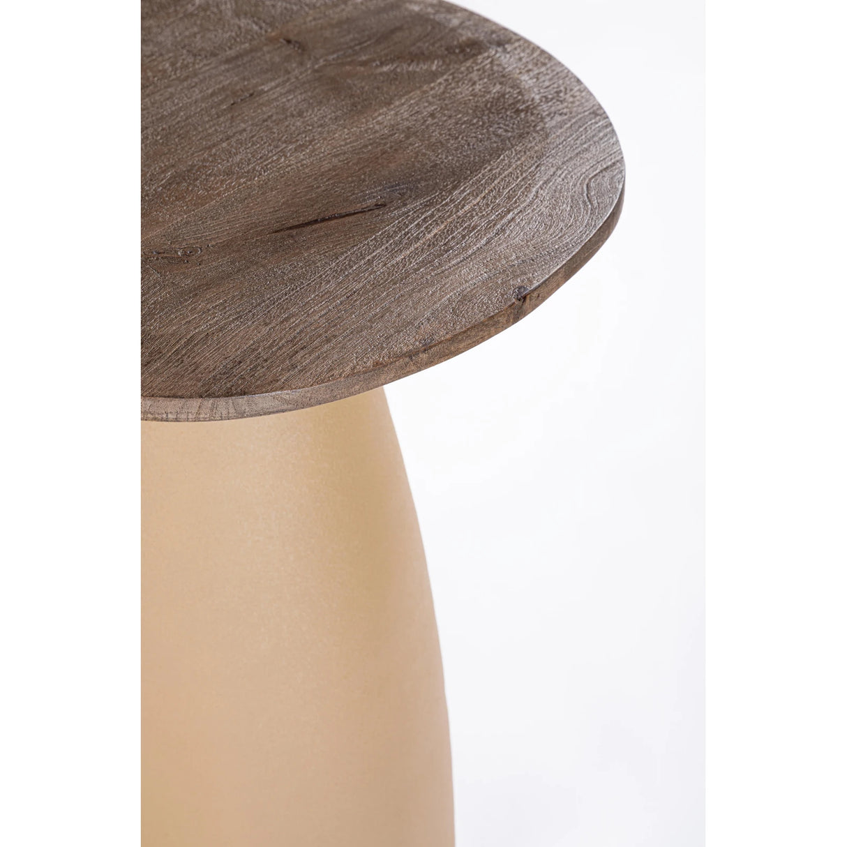 Couchtisch rustik Braun 50x50 Stanley - ZEN ZONE Furniture