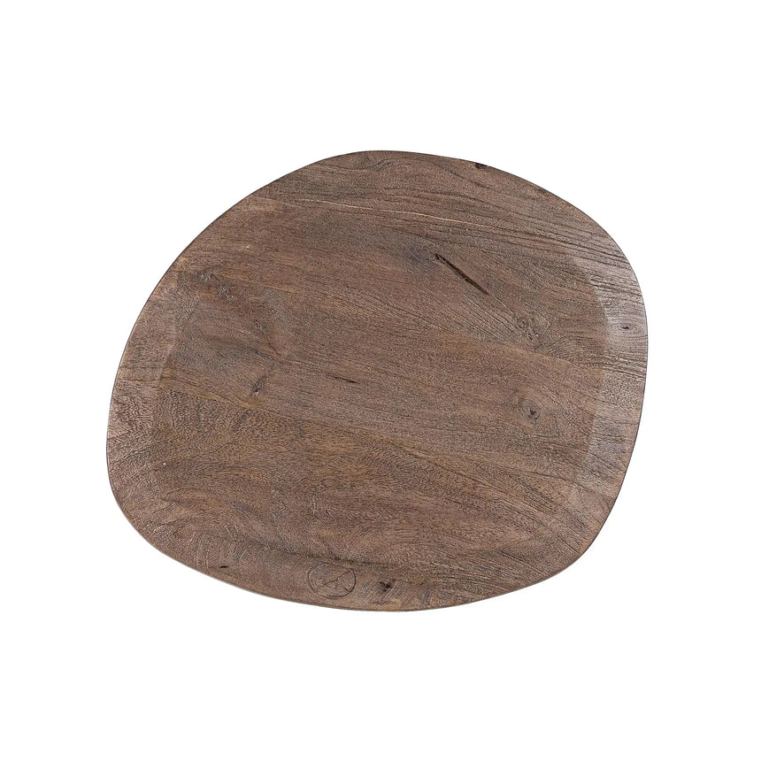 Couchtisch rustik Braun 50x50 Stanley - ZEN ZONE Furniture