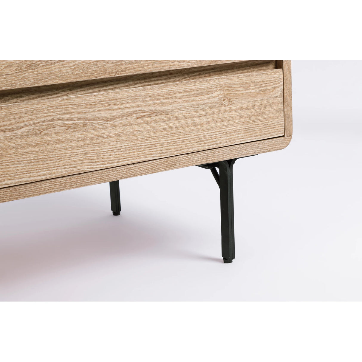 TV Sideboard mit 2 Türen und 3 Schubladen Widald Natur - ZEN ZONE Furniture