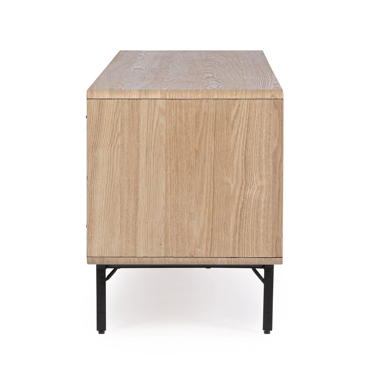 TV Sideboard mit 2 Türen und 3 Schubladen Widald Natur - ZEN ZONE Furniture