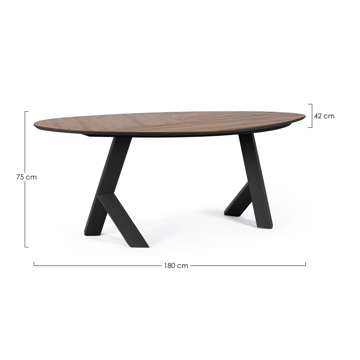 Esstisch 200x115cm Garwood - ZEN ZONE Furniture