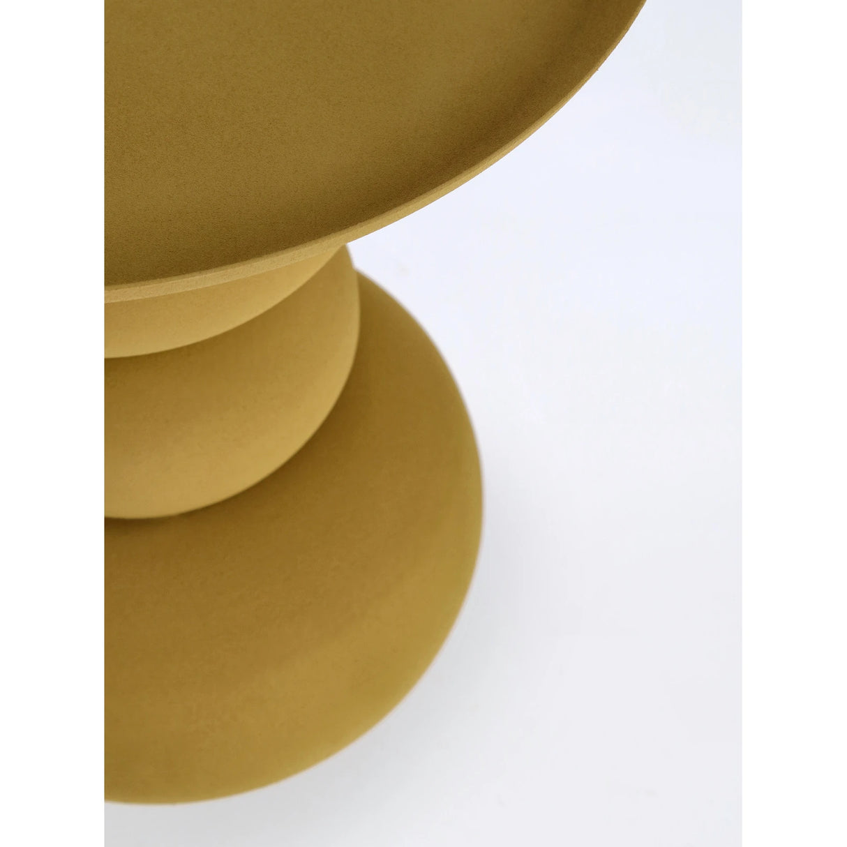 Couchtisch Senffarbig rund 41x41 Alpa - ZEN ZONE Furniture