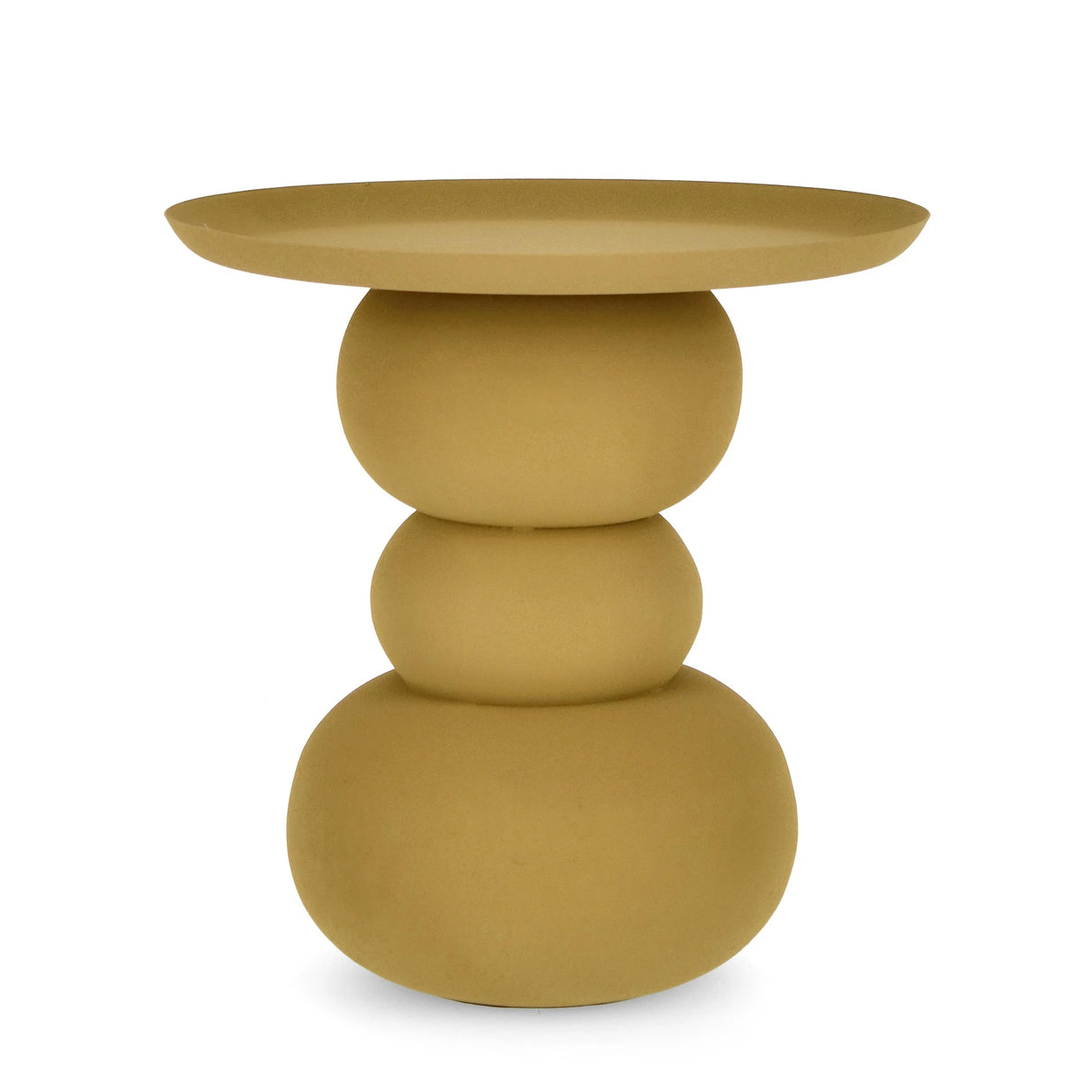 Couchtisch Senffarbig rund 41x41 Alpa - ZEN ZONE Furniture