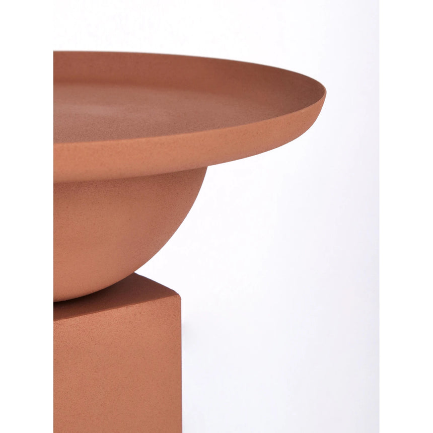 Couchtisch Tonerde rund 40,5x40,5 Alka - ZEN ZONE Furniture