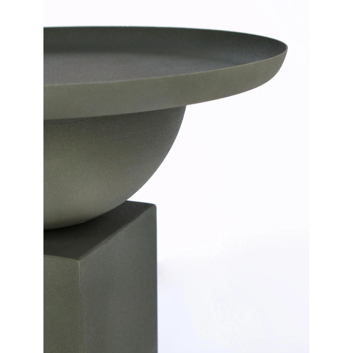 Couchtisch Grün rund 40,5x40,5 Alka - ZEN ZONE Furniture