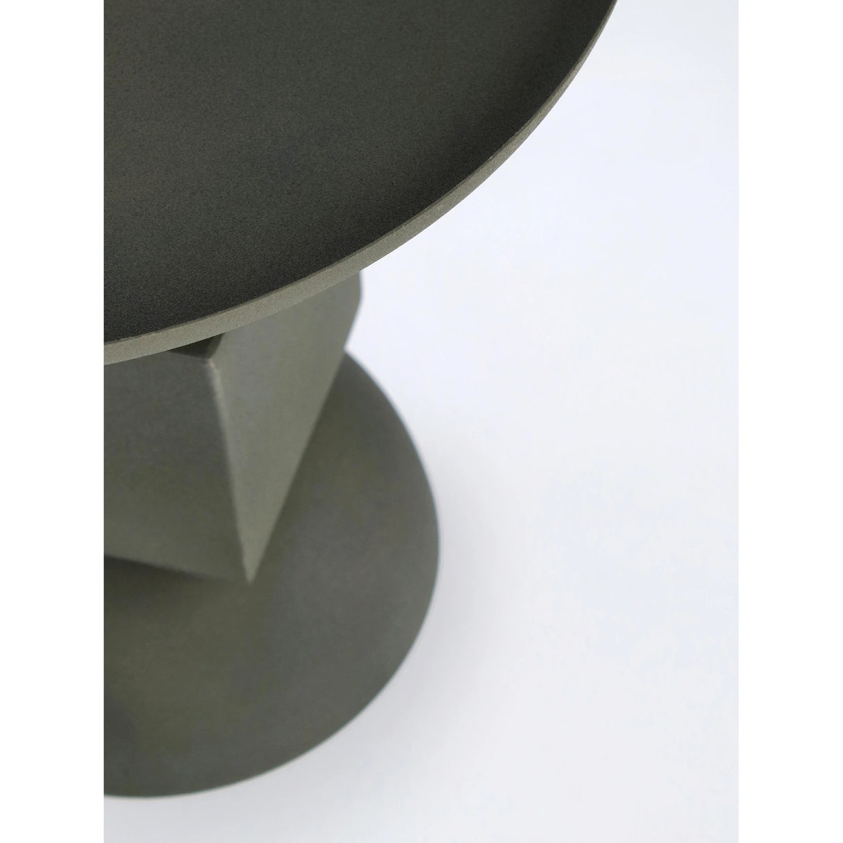 Couchtisch Grün rund 40,5x40,5 Alka - ZEN ZONE Furniture