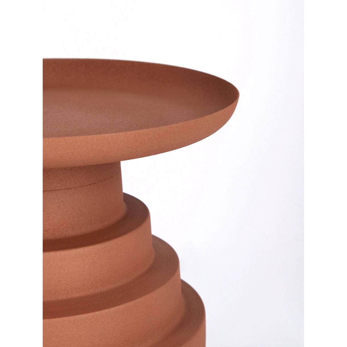 Couchtisch Tonerde rund 35,5x35,5 Amba - ZEN ZONE Furniture