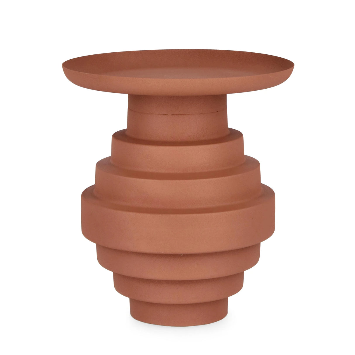 Couchtisch Tonerde rund 35,5x35,5 Amba - ZEN ZONE Furniture