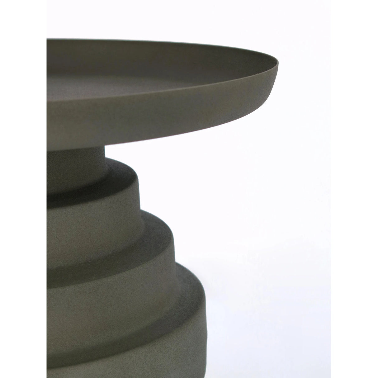 Couchtisch Grün rund 40x40 Amba - ZEN ZONE Furniture