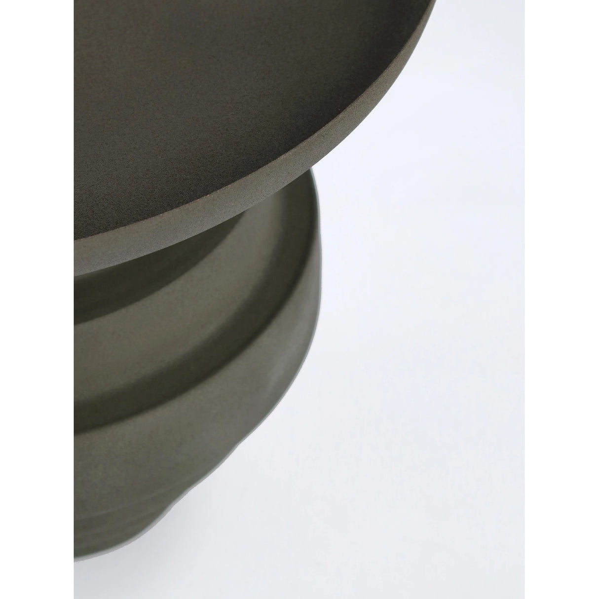 Couchtisch Grün rund 40x40 Amba - ZEN ZONE Furniture