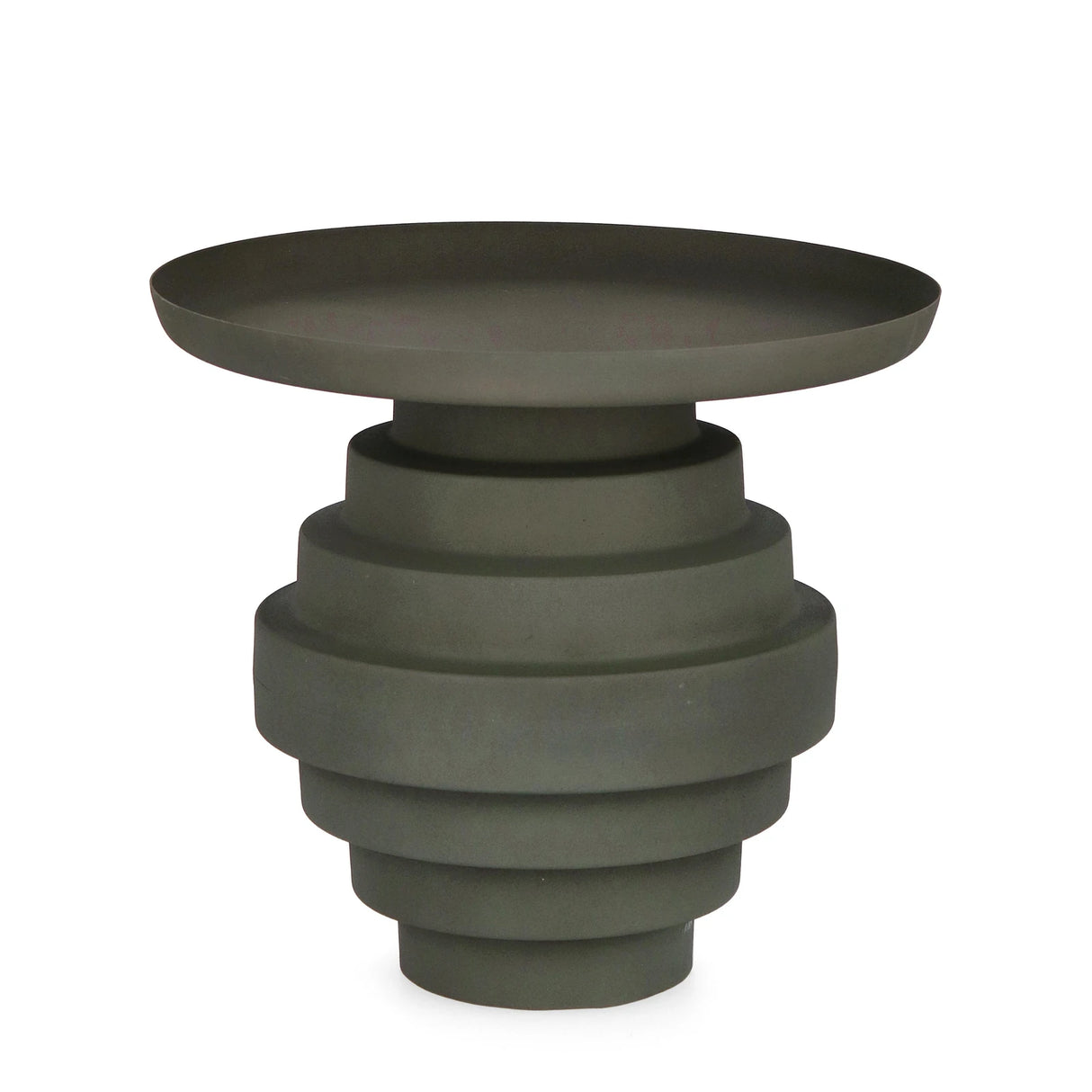 Couchtisch Grün rund 40x40 Amba - ZEN ZONE Furniture