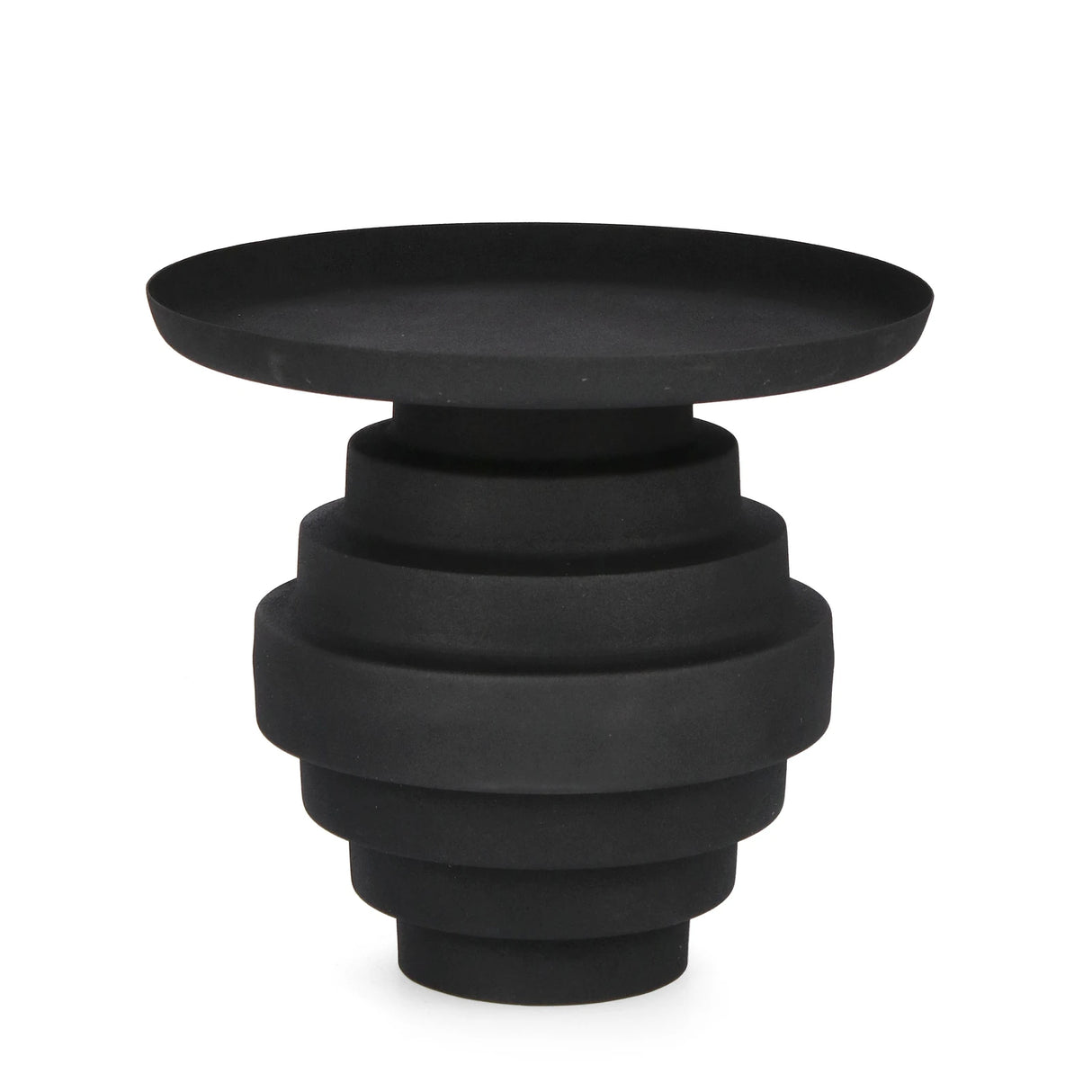 Couchtisch Schwarz rund 40x40 Amba - ZEN ZONE Furniture