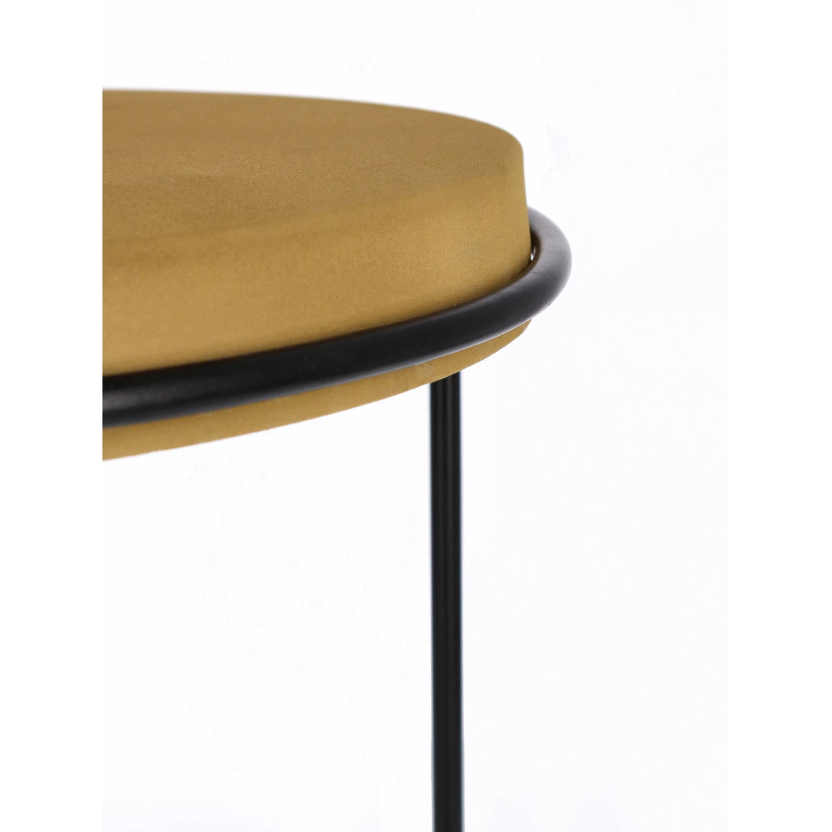 2er Set Couchtisch Senf/Schwarz Ketaki - ZEN ZONE Furniture