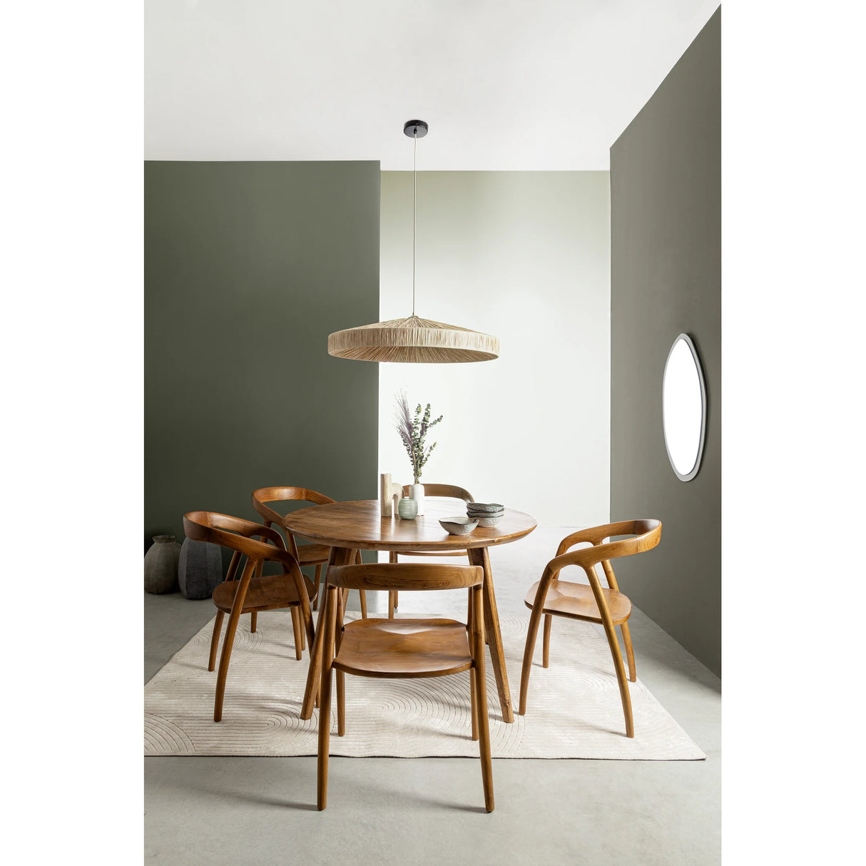 Essstuhl mit Armlehne Dotty - ZEN ZONE Furniture