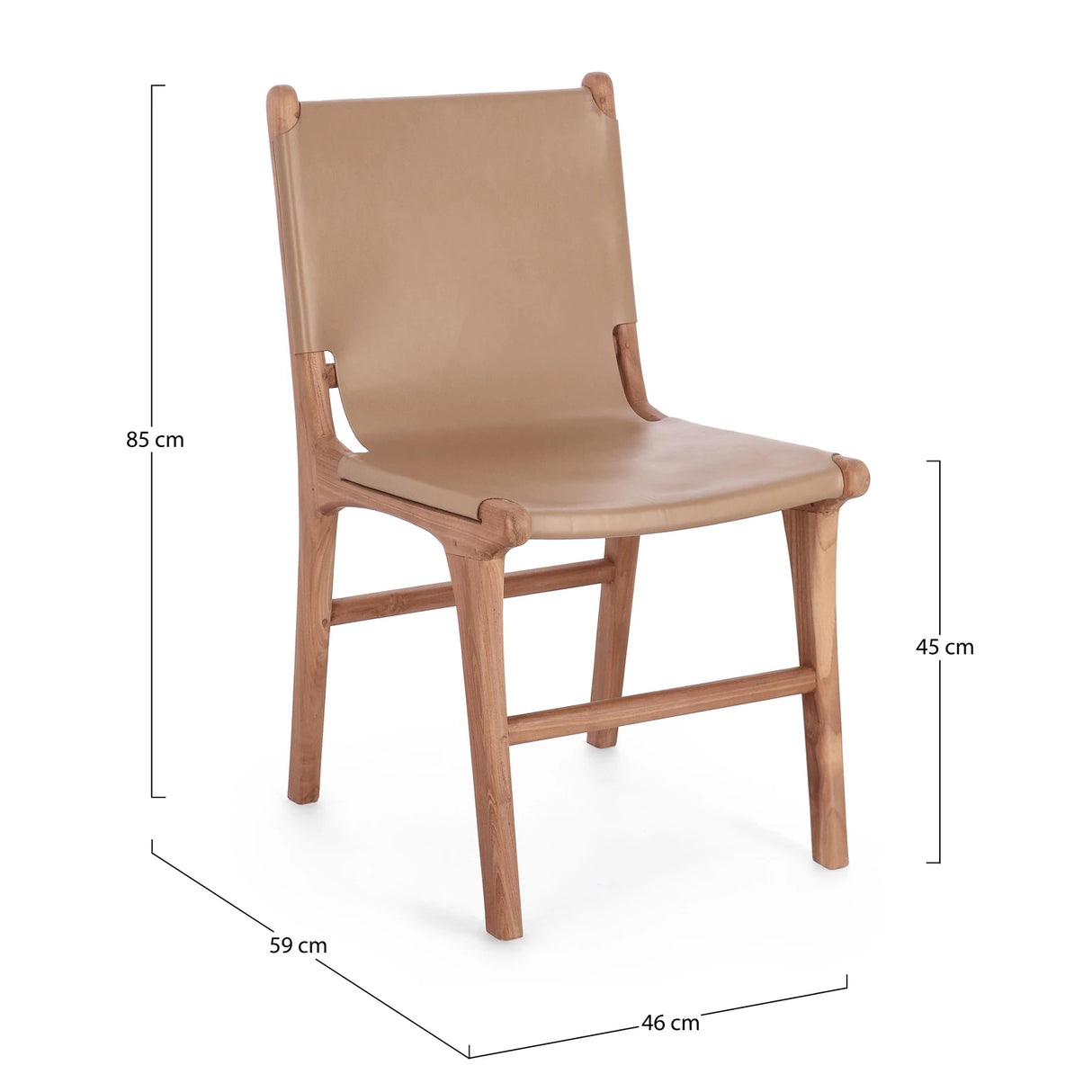 Essstuhl Eugenie Taupe - ZEN ZONE Furniture