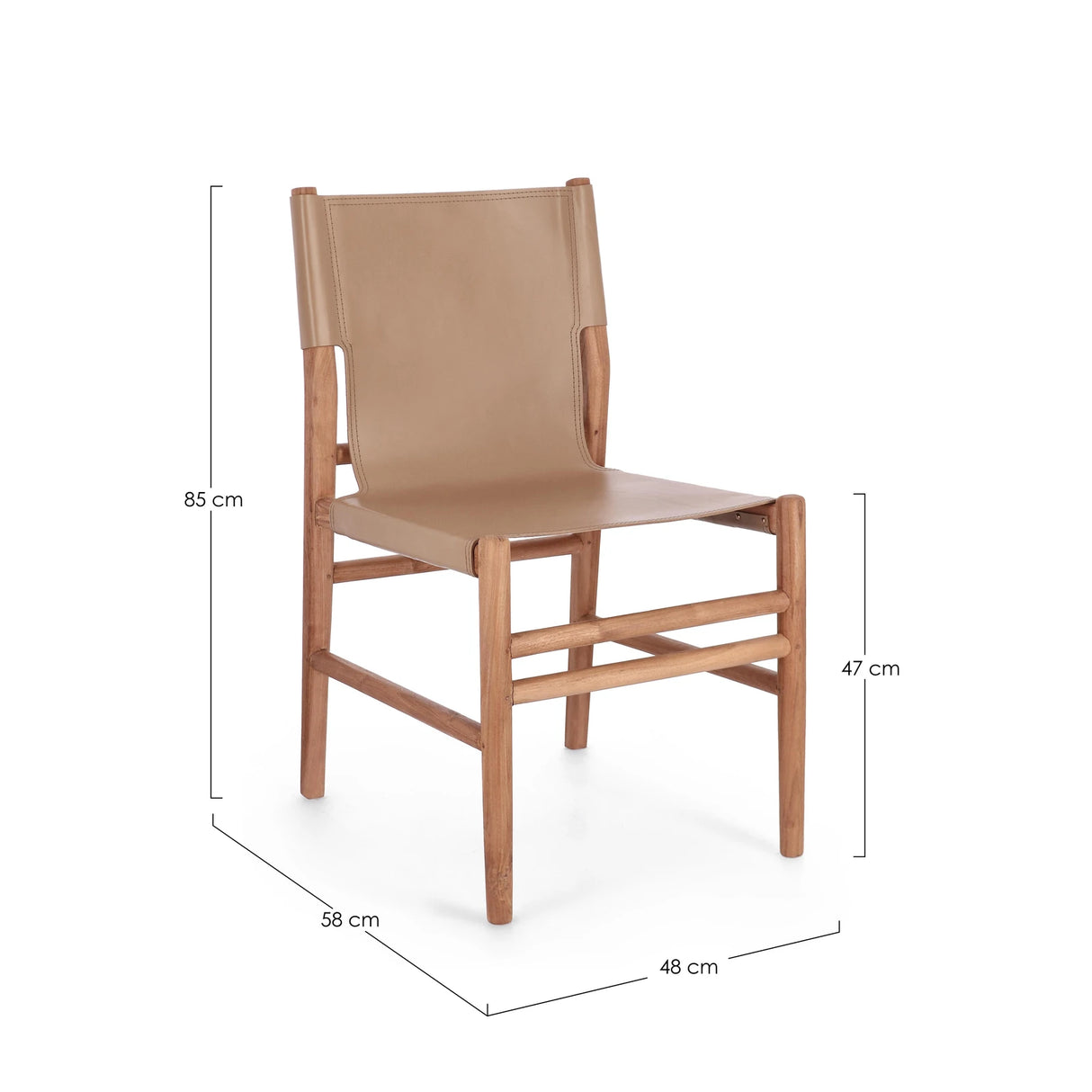 Essstuhl Caroline Taupe - ZEN ZONE Furniture